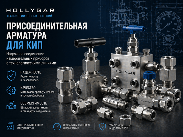 Арматура для датчиков давления