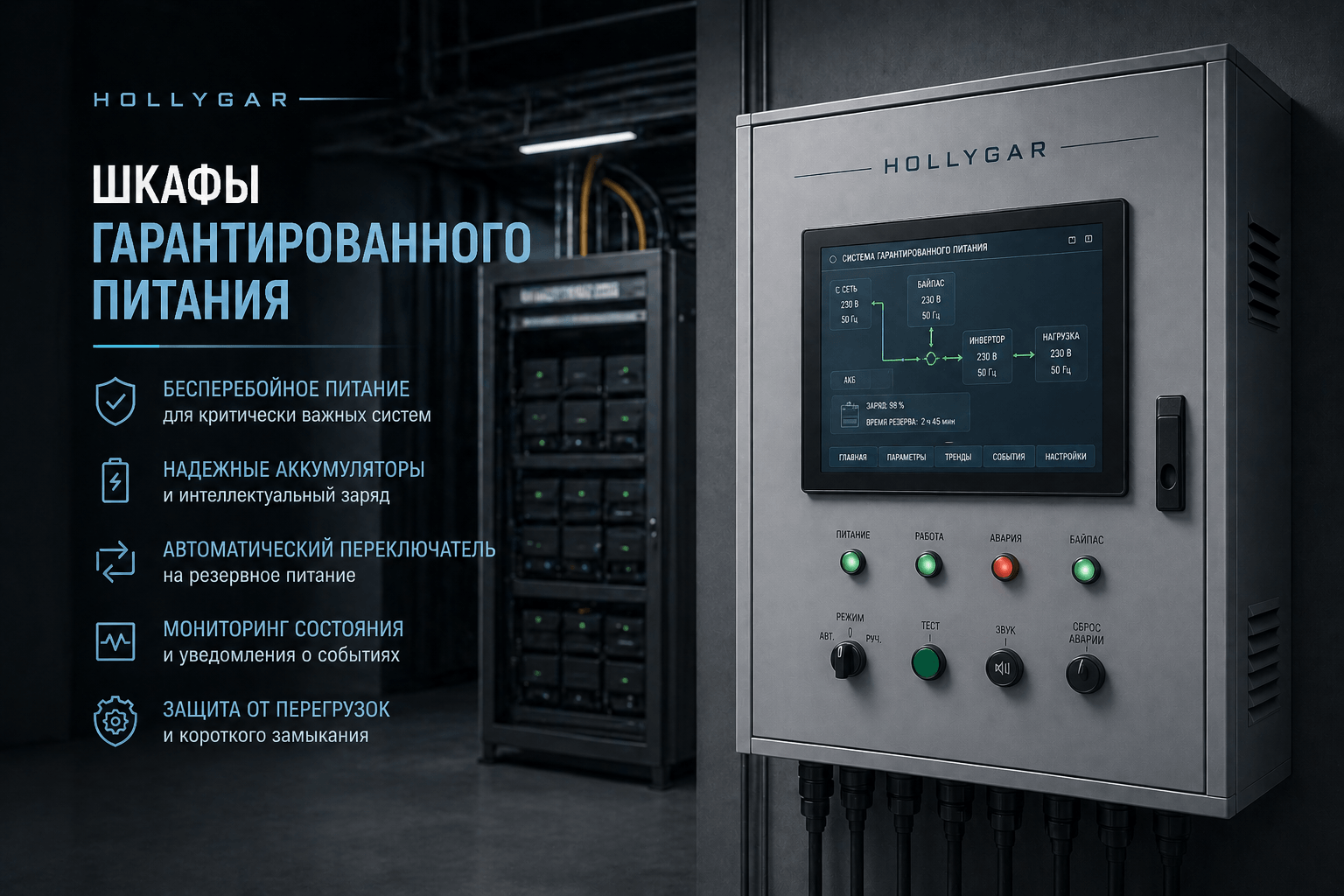 НКУ "ЦЕФЕЙ" Шкаф гарантированного питания
